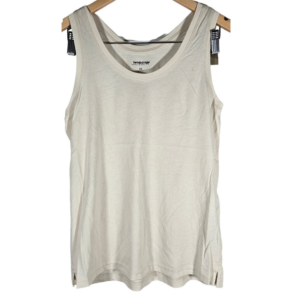 J. Crew Premium jersey tank‎ top XS NWT